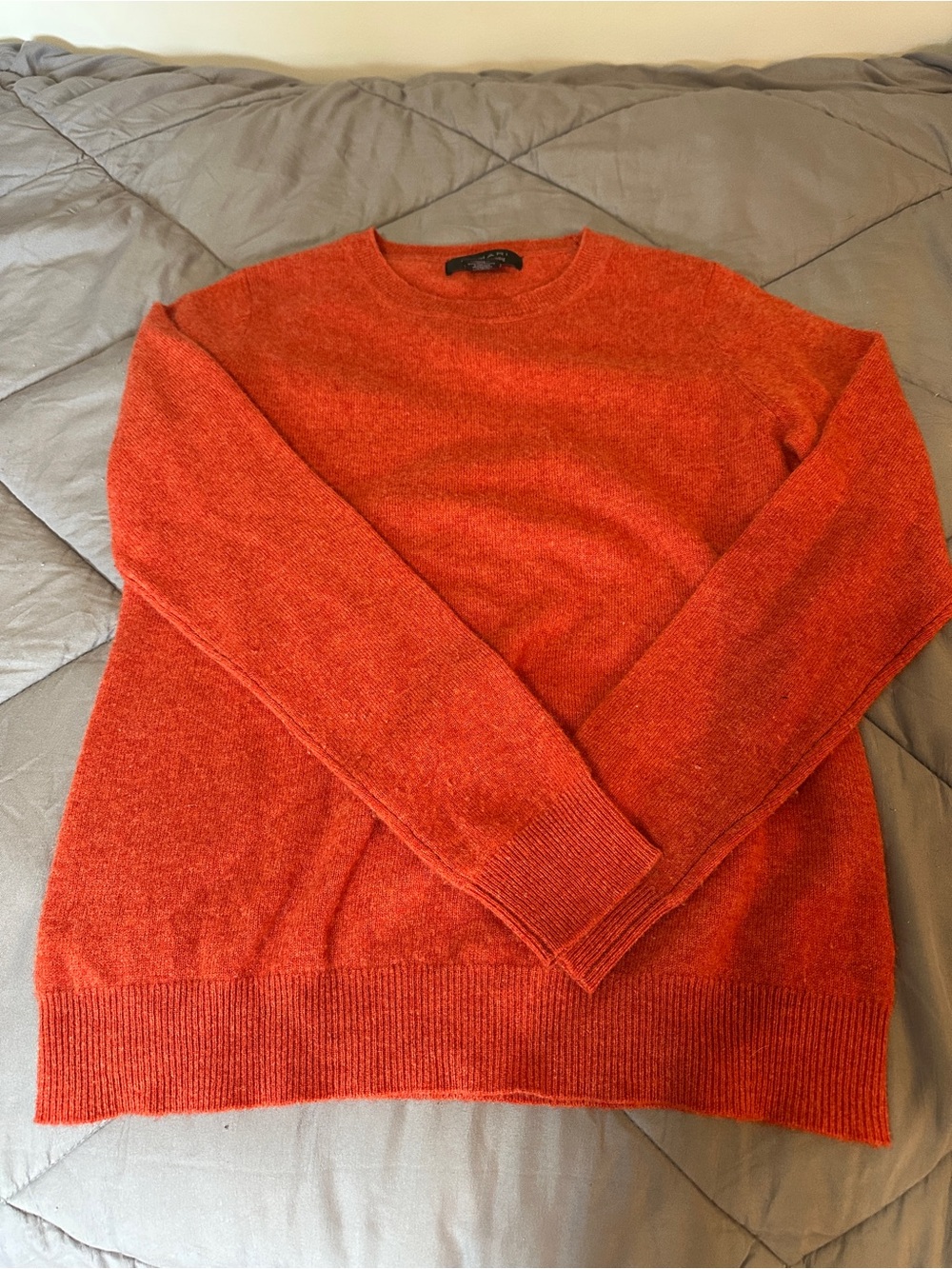 Tahari Women's Crewneck Sweater in Burnt Orange